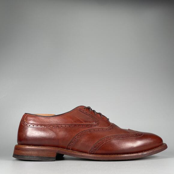 Allen Edmonds Birmingham Brown Oxford Dress Shoes Men\'s‎ Size 10D Allen Edmonds Brown Leather Oxford Shoes main image 2